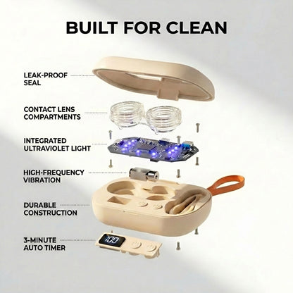 Oxyvera™ Ultrasonic Contact Lens Cleaner